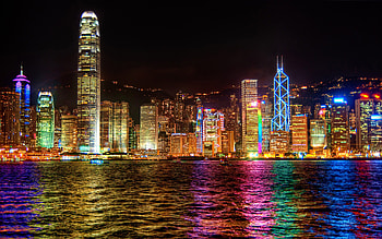 Cityscapes of Hong Kong, Urban beauty, Modern metropolis, Captivating views HD wallpaper