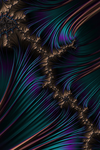 Trippy Psychedelic Fractal Art, trippy, psychedelic, digital, hippie, Abstract, Frax HD phone wallpaper