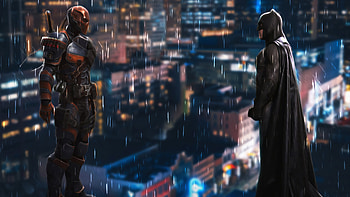 Batman, Deathstroke, Ultra HD wallpaper
