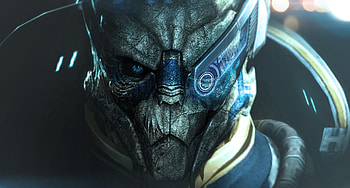 Garrus Vakarian, Mass Effect, High quality, Background HD wallpaper