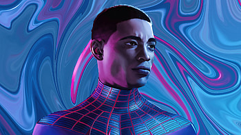 SpiderMan MilesMorales Fanart , spiderman, superheroes, artist, artwork, digital-art, artstation HD wallpaper