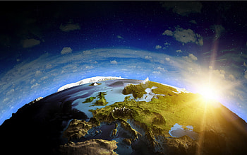 From Space HD wallpaper