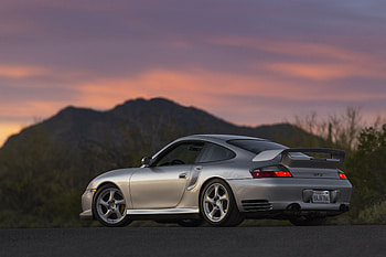 Porsche 911 at Dusk — Sunset, car, Porsche HD wallpaper