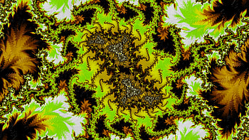 Trippy Psychedelic Fractal, trippy, psychedelic, trance, dark, green, Abstract, fractal, abstract green HD wallpaper