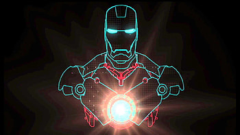 Ironman Arc Dreamscene HD wallpaper