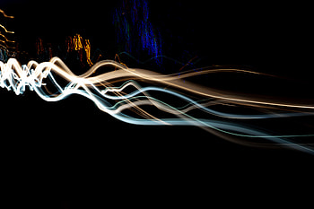 Abstract, Night, Dark, Shine, Light, Blur, Smooth, Long Exposure HD wallpaper