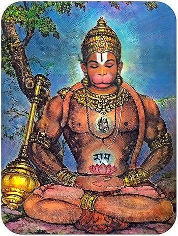 Hanuman In Meditation : R Hinduism, Hanuman Meditation HD phone wallpaper