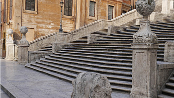 Spanish Steps, Piazza di Spagna, Eternal City's symbol, Tourist fascination HD wallpaper