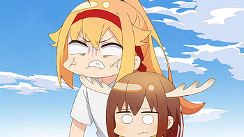 Torako Koshi and Noko Shikanoko, Anime, My Deer Friend Nokotan, Torako Koshi, Noko Shikanoko HD wallpaper