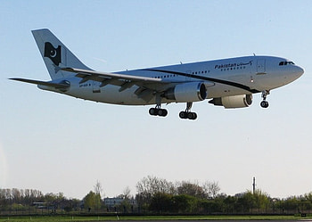 pia, aircraft, commercial HD wallpaper