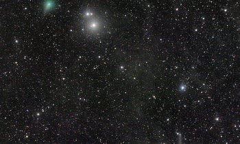 A Conjunction of Comets, galaxies, fun, space, cool, stars HD wallpaper
