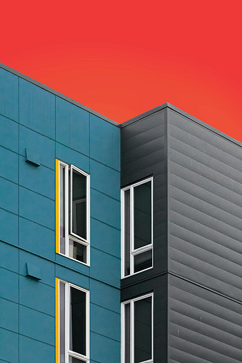 Sky, Building, Miscellanea, Miscellaneous, Window, Facade HD phone wallpaper