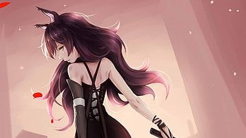 rwby, blake belladonna, anime, girl, ears HD wallpaper