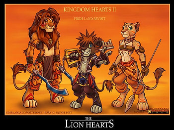 Lion Hearts, hearts, furry, the, lion, sora HD wallpaper