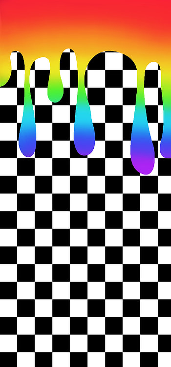 Rainbow Drips HD phone wallpaper