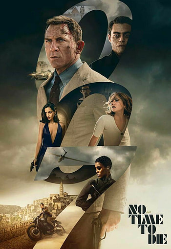 No Time To Die, James Bond, Movie, Official Poster, 007 HD phone wallpaper