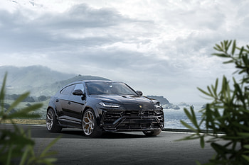 Novitec Lamborghini Urus Esteso 2019 Black, lamborghini-urus, lamborghini, 2019-cars, suv, cars HD wallpaper