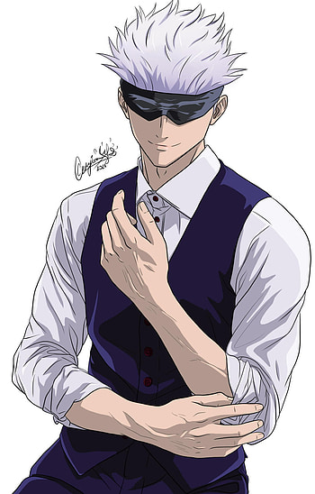 Gojo Satoru, head, jaw HD phone wallpaper