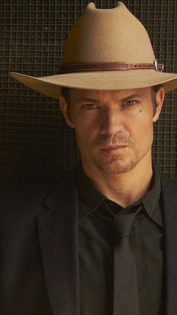 Justified TV Series, Timothy Olyphant interview, In-depth discussion, TV series analysis HD phone wallpaper