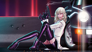 Atomic Blonde Art, atomic-blonde, movies, artwork, art, digital-art HD wallpaper