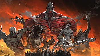 Attack on Titan: Titans' Onslaught — HD wallpaper