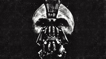 Dark Knight Rises, Bane, BW, Movies HD wallpaper