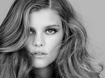 PORTRAIT, graphy, face, bw, woman, beauty HD wallpaper