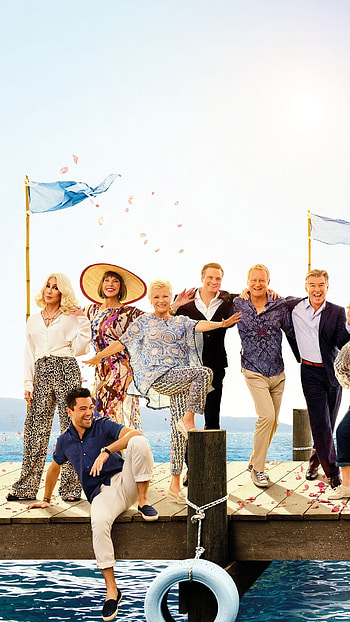 Pierce Brosnan, Mamma Mia Here We Go Again, backgrounds HD phone wallpaper