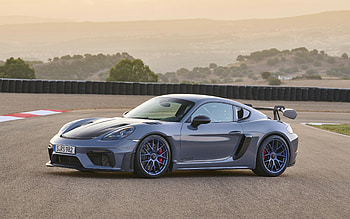2022, Porsche 718 Cayman GT4 RS, , exterior, front view, race car, new 718 Cayman, german sports cars, Porsche HD wallpaper