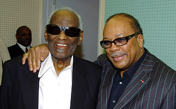 Quincy Jones, Ray Charles HD wallpaper