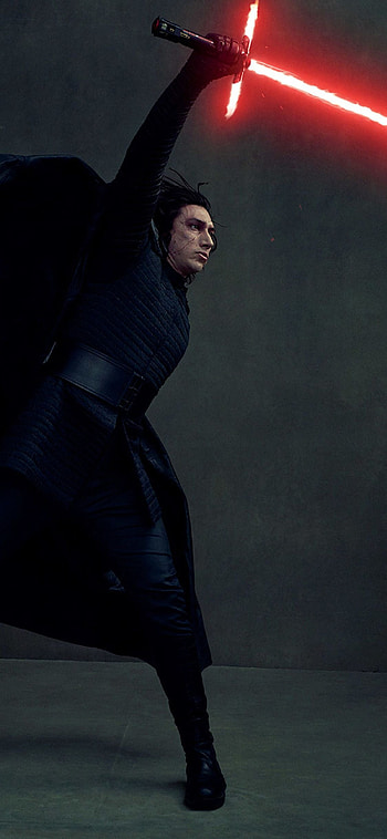 Adam Driver, Star Wars The Last Jedi, Vanity Fair HD phone wallpaper