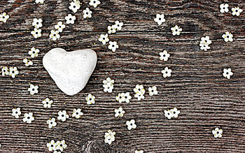 For You, heaart, white, wood, love HD wallpaper