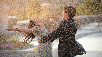 Beautiful Couple In Rain, couple, rain, beautiful, rain, love HD wallpaper