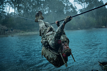 War Machine (2026) — Rappel Training Soldier |, Movie, War Machine (2026), Military Training, Soldier HD wallpaper