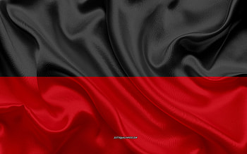 Flag of Nijmegen, , silk texture, Nijmegen, Netherlands, Nijmegen flag, Dutch cities HD wallpaper