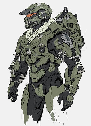 Master chef, master chief, games, badass, halo, anime, video games HD phone wallpaper
