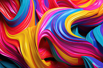Abstract Pattern, glow, particle, neon, lines, rainbow, Abstract, pattern HD wallpaper