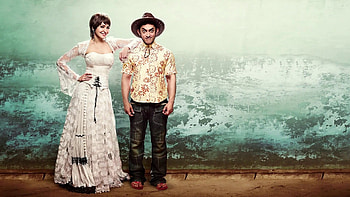 Anushka Sharma, Amir Khan, PK Movie HD wallpaper