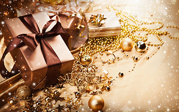 Gifts, Box, Bows, Ribbons HD wallpaper