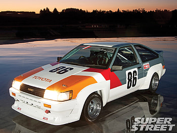 1984-Toyota-Corolla, racer, rollcage, white, toyata HD wallpaper