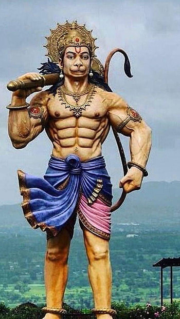 Hanuman, om phalguna sakha HD phone wallpaper