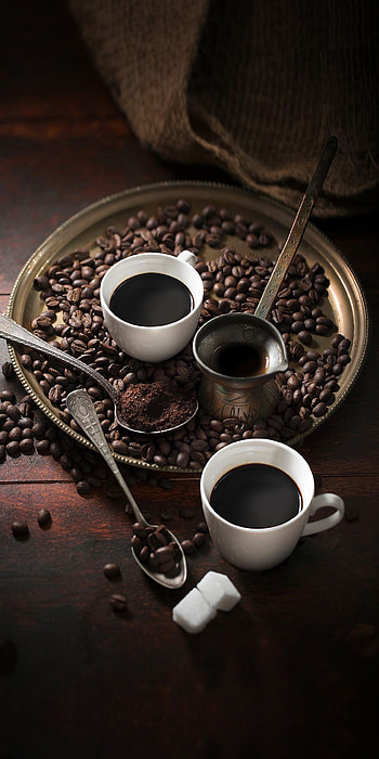 Coffee , Morning beverage, Aromatic brew, Relaxing cup HD phone wallpaper