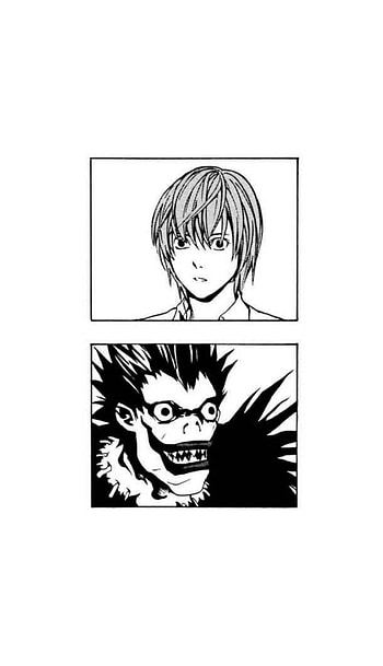 Light and Ryuk, Light Yagami, lightyagami, death note HD phone wallpaper
