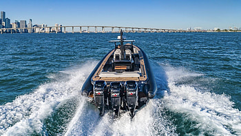 Pleasure Boat, Omega 45, Technohull, High-speed luxury HD wallpaper