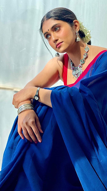Rinku Rajguru, bollywood actress, saree beauty HD phone wallpaper