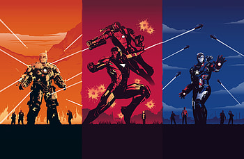 Iron Man Poster Art, iron-man, superheroes, digital-art, artwork, behance HD wallpaper
