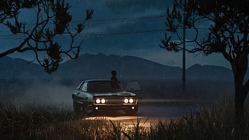 Midnight Cruise, artist, artwork, digital-art HD wallpaper