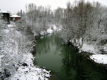 bartin in winter turkey, winter, bartin HD wallpaper