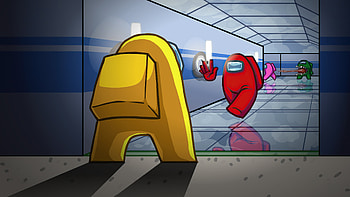 Among Us Imposter , among-us, games, 2020-games, artist, artwork, digital-art HD wallpaper
