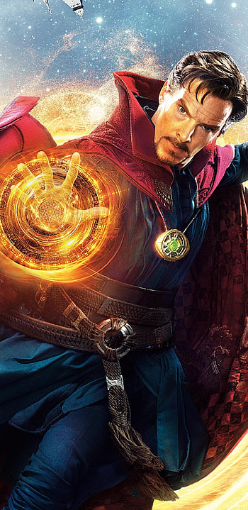 Doctor Strange, Marvel movie, Benedict Cumberbatch, Mystical powers HD phone wallpaper